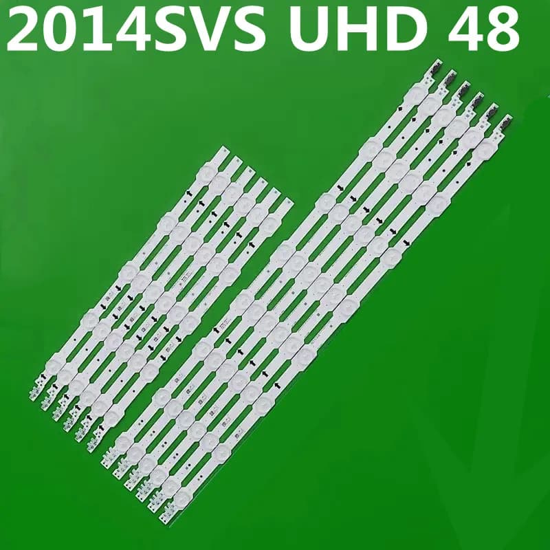 12PCS LED Backlight Strip DUGE-480DCA-R3 DUGE-480DCB-R3 BN96-32177A For UA48HU5900J UA48HU5903J UA48HU5908 UA48HU6400 UA48HU6008
