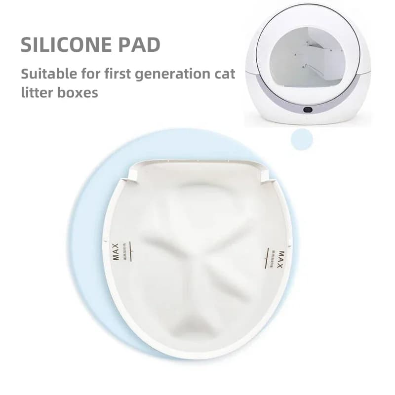 PETREE Smart Toilet Box Tampone in silicone Base sostituibile Lettiera per gatti Accessori solo per PETREE Generazione 1 Lettiera per gatti