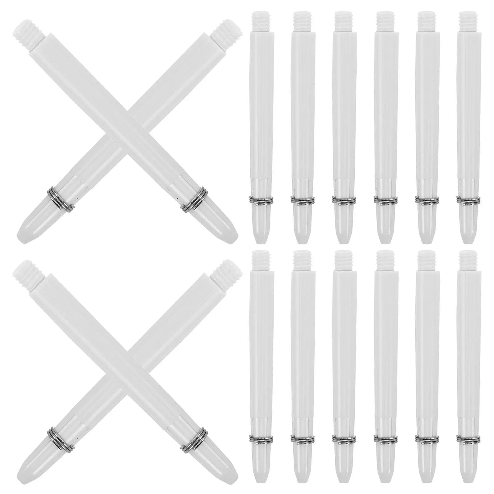 Set di 100 Aste Filettate in Nylon per Freccette, 2 Punte in Acciaio, Ricambi e Accessori per Freccette