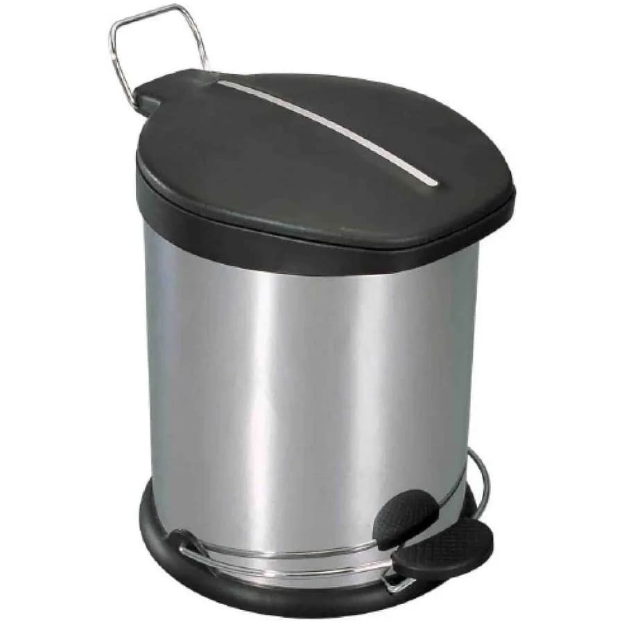 5 L Waste Basket with Plastic Top