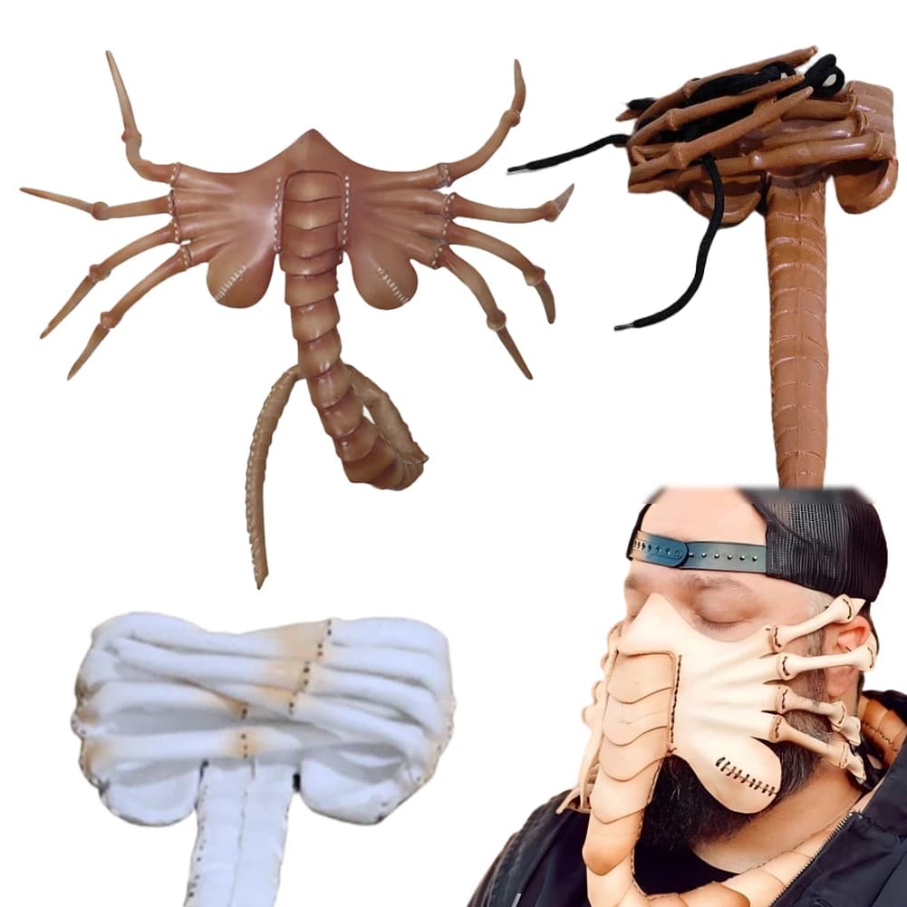 Scarf Scorpio Cosplay Mask Fantasia Horror Mask Scene costume Accessories Halloween Men Adults Fantasia Puntelli