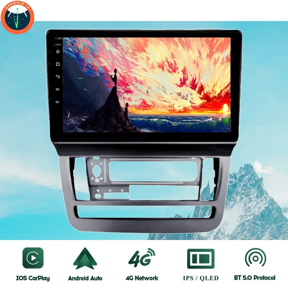 Android 14 8G Ram Car Audio Video A/V Nastro HU Per Toyota Alphard 2002 2004 2006 2008 Autoradio DVD Cassette Carplay Android Auto