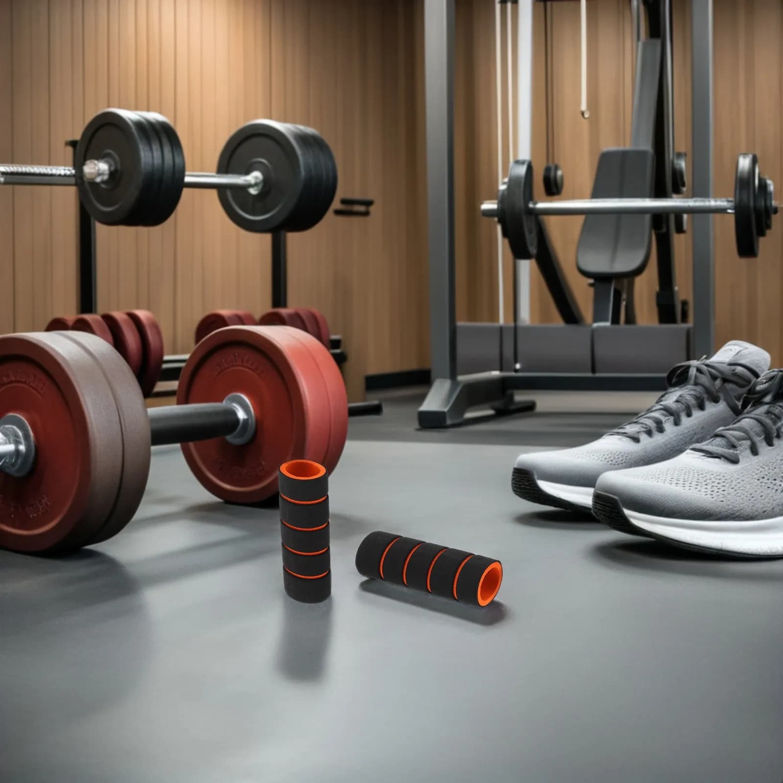 Kit di 6 impugnature in spugna antiscivolo per barre trazioni, coperture per attrezzi fitness da porta, cuscinetti di protezione per tubi da allenamento