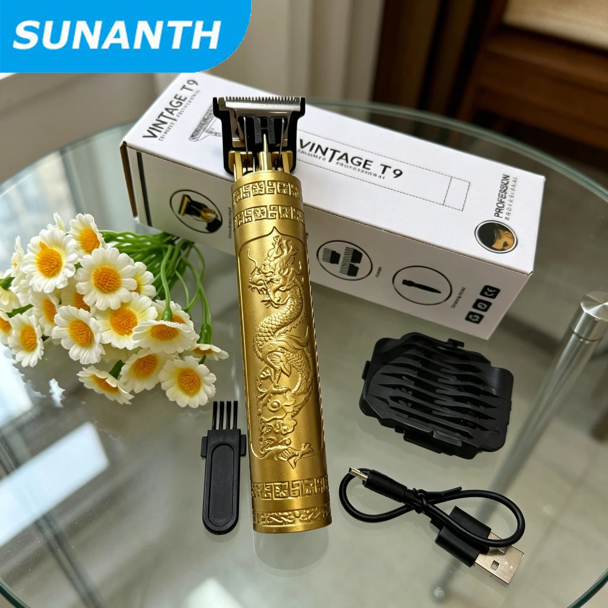 2026 Hair Clipper Cordless Trimmer Portable USB Fast Charging Hair Cutting Machine Electric Shaver Barber Professional Barber