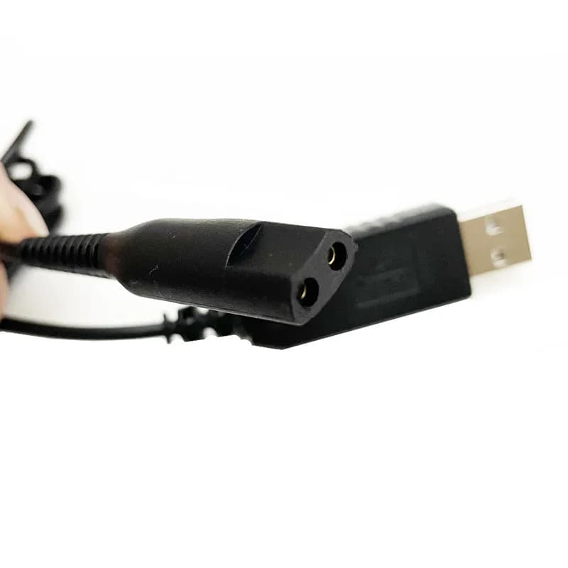 Universal USB Charger for Braun Shaver Series 1 3 5 6 7 8 9 Charging Cable Output 5V 1A AC Power Adapter Cable for Wall Grip