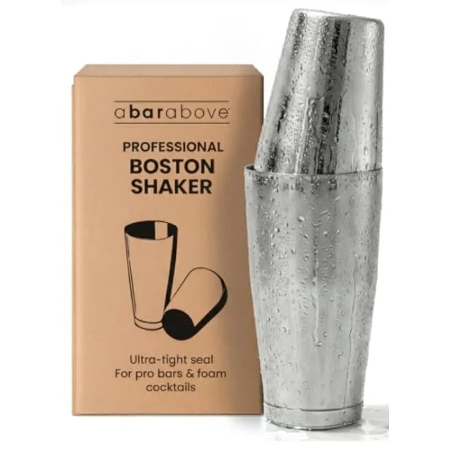 Set Professionale Boston da 8 oz per Cocktail, con e senza Pesi, per Barman, Shaker in Acciaio 304 Premium, Essenziale per Barman