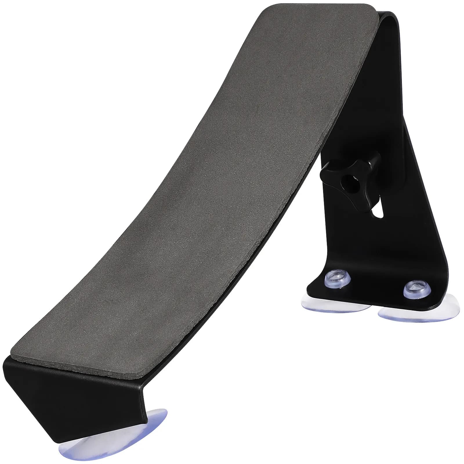 Supporto Portatile in Alluminio per Chitarra con Ventose Antiscivolo in Gomma per Chitarra Classica, Acustica e Ukulele