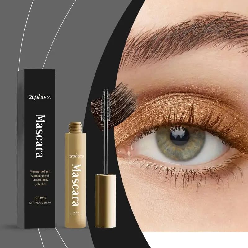 Mascara Allungante e Volumizzante, Effetto Naturale, Impermeabile, Anti-sbavature, Senza Grumi, Formula Delicata a Lunga Duration for Daily Use