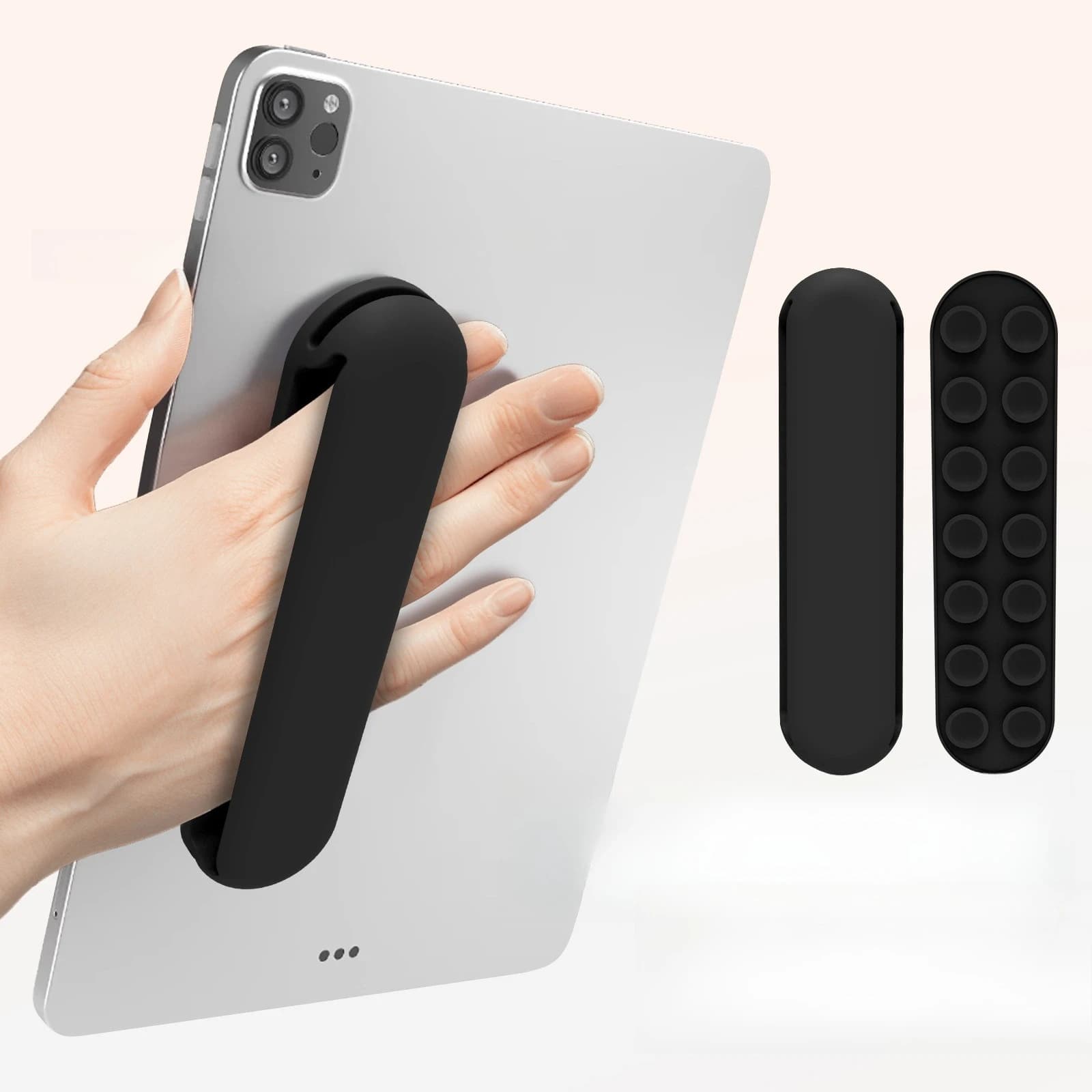 Tablet PC One-handed Handheld with Silicone Hand Strap Handheld Electronic Book One-word Wristband Non-slip Hand Holder