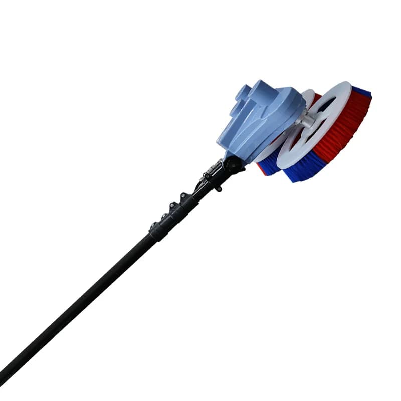 Multifit Mode Brush Double Head Cleaning Brush 3.5m Photovoltaic Cleaning Tool