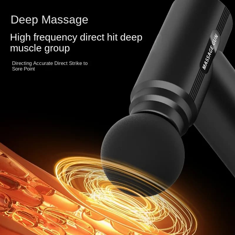 Strap Gun Muscle Massage Gun Portable Massage Massage Gun for Deep Fabrics Pistola for Therapy Pistola for Massage Guns for Deep Fabric Massage