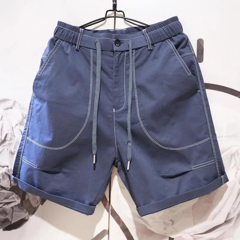Dry Fit with Pockets Men's Shorts Ice Cargo Bermuda 3 Quarter Male Short Pants Small Size Loose Designer 90s Cotton Pack Casual