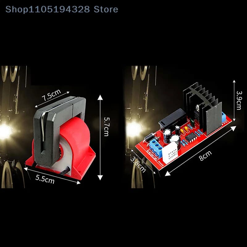 Nuovo Generatore Elettrostatico ad Alta Tensione da 30.000 Volt con Scheda di Controllo Inverter e Ricarica Rapida Flash