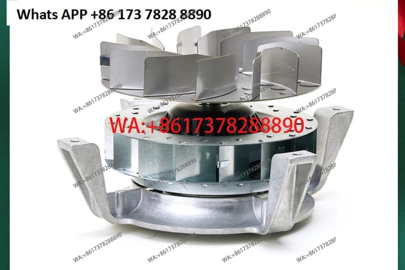 R2E180 sostituisce il camino centrifugo con ventilatore a foglie a rotore esterno, forno ad alta temperatura, stufa rotante per pollo arrosto ad aria calda