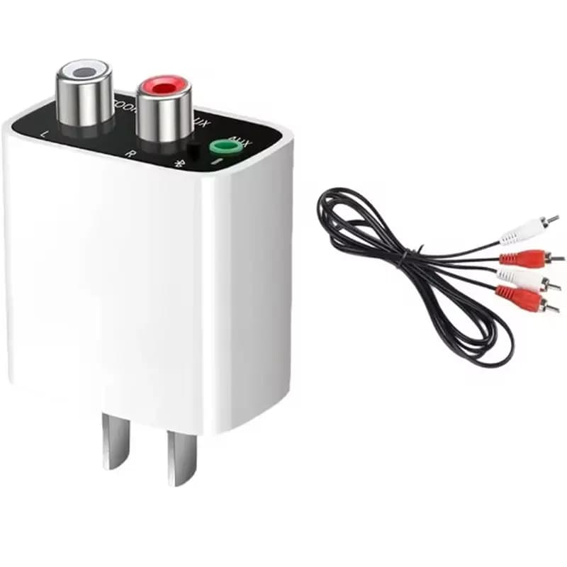 FULL-Audio Transmitter Wireless Bluetooth Receiver For Old Speaker For U-Disk Play Quick Charge For Earphone TV IR US PLUG