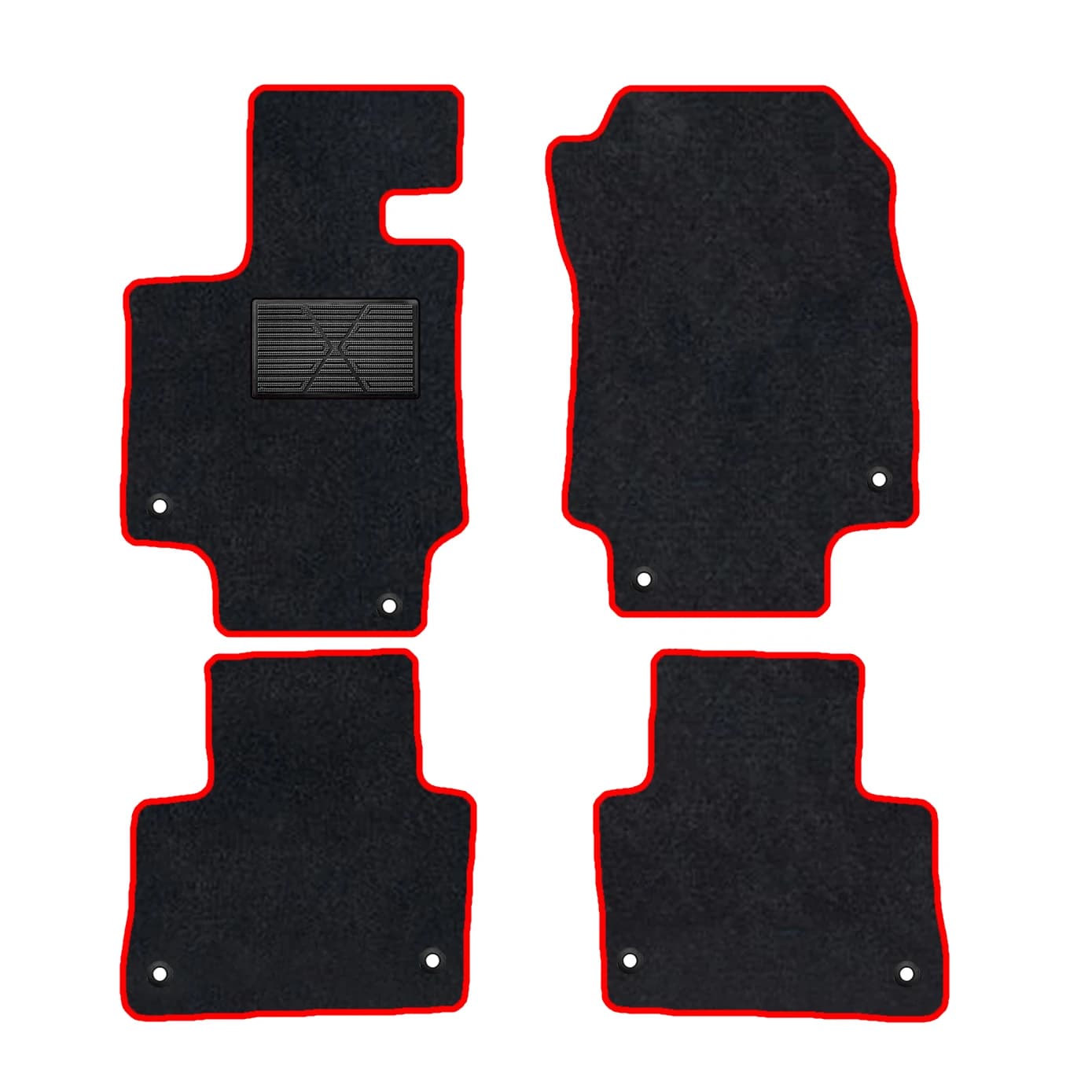 For Toyota rav4 2019-2025 XA50 Car mats with buttons Car mats waterproof anti-slip Car caps Car interior accessories