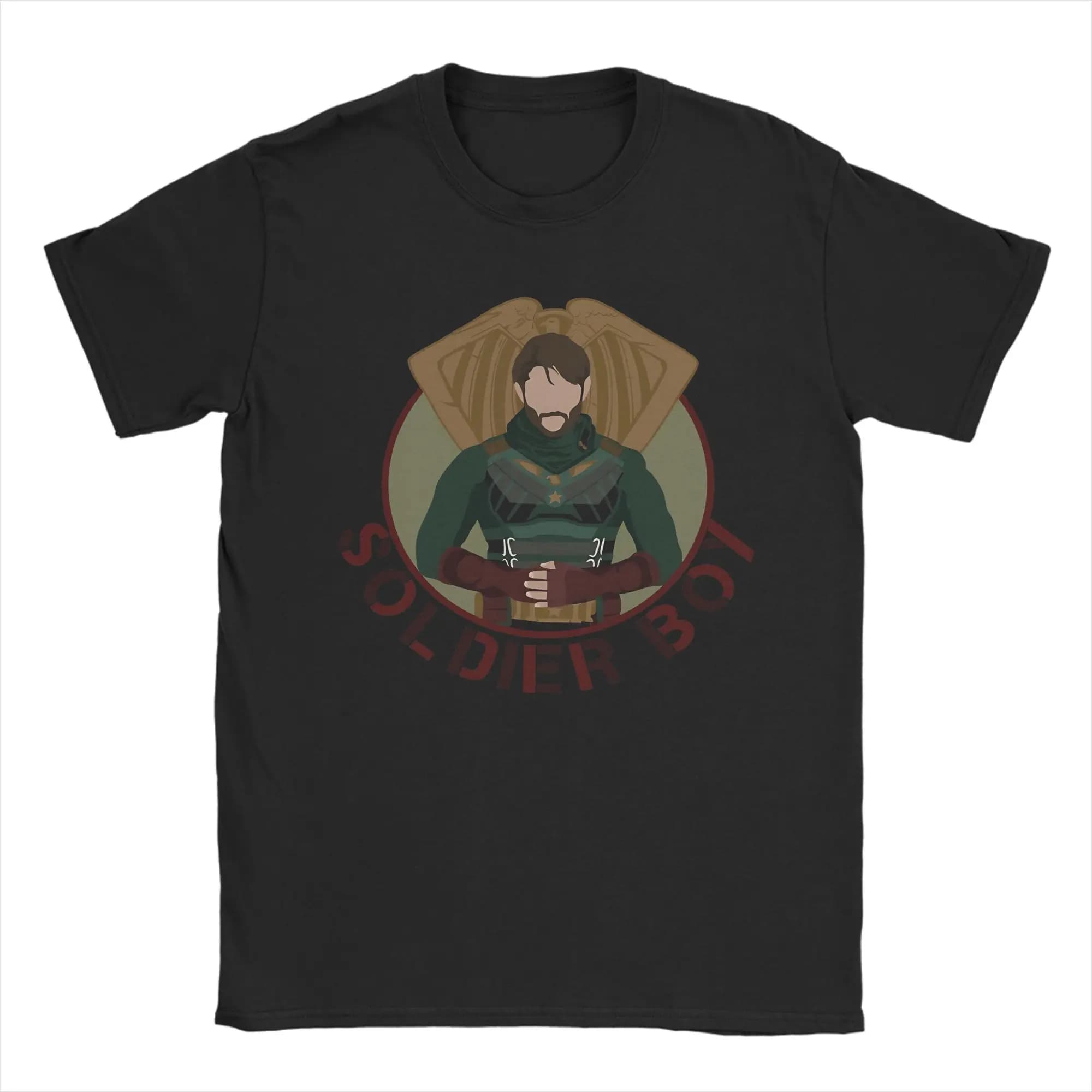 T-shirt Jensen As Soldier Boy Shield Beach The Boys Y2K T-shirt in cotone Hip Hop per abbigliamento casual a maniche corte per adulti