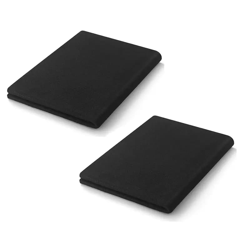 AAAF Confezione da 2 Tappetini per Saldatura 12x12 Pollici, Telo in Feltro di Carbonio Spesso 5mm, Protezione Termica Resistente alle Alte Temperature, Rende Fede a 2200°F ° F