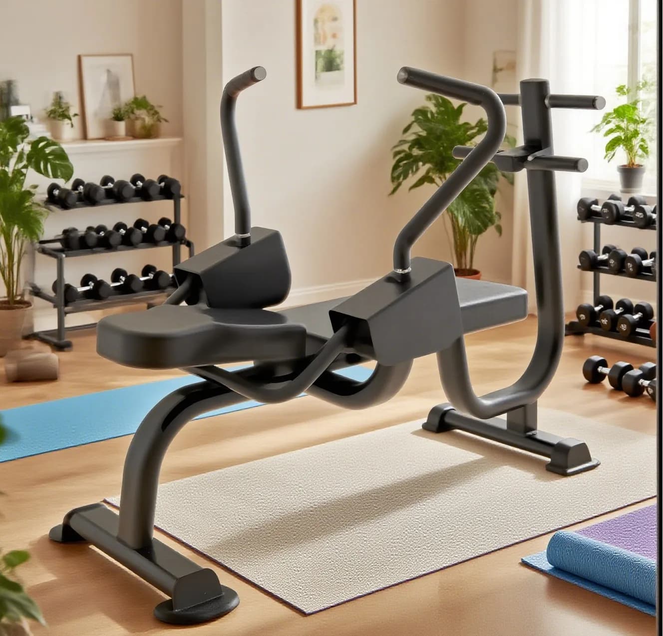 Commercial - Grade Adjustable Abdominal Trainer - Efficient equipment for shaping abdomen for fitness studios and home workouts 2