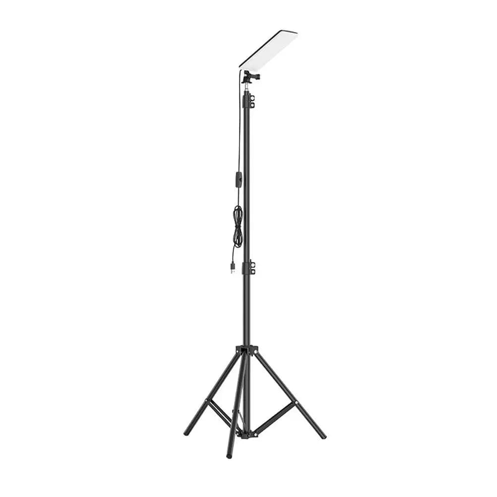 Lanterna da campeggio a LED portatile con treppiede, impermeabile, altezza regolabile, per campeggio, escursionismo, backpacking, telescopica
