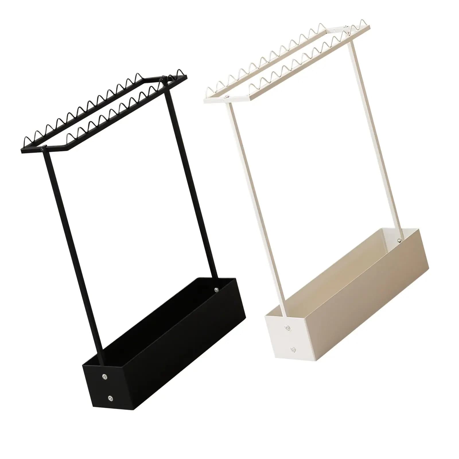 Badminton Rack Holders for School Training in Gym Organizer for Tennis Rackets Multifunctional Display for Heavy Duty Rackets