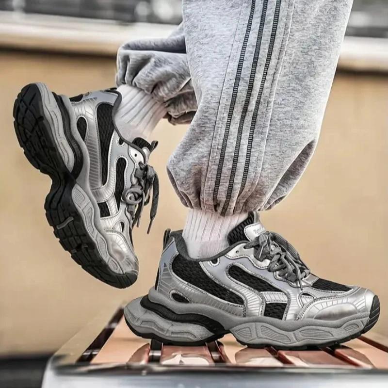 2026 New Fashion Chunky Sneakers Men Women Versatile Casual Dad Shoes Trendy Platform Sports Footwear Shoes for Men Trainer Men