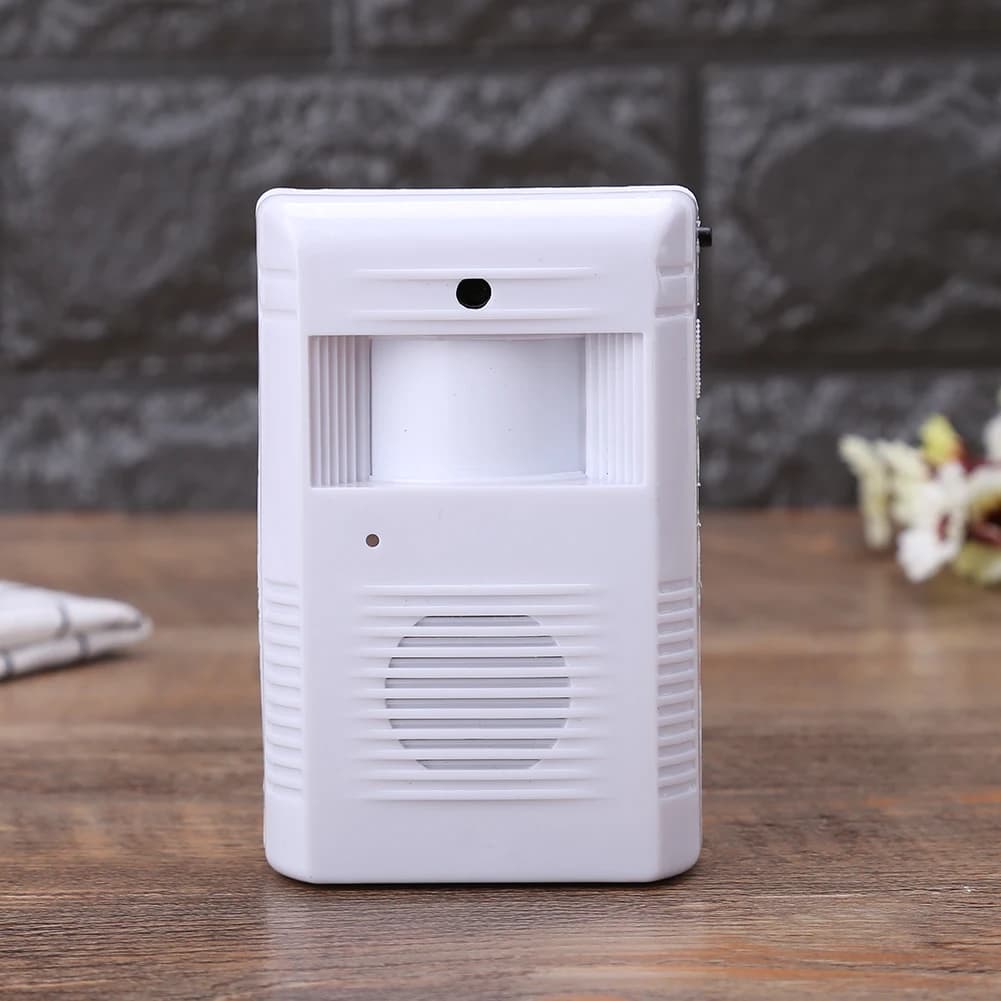 Campanello Intelligente Wireless con Sensore di Movimento per Negozio, Casa, Magazzino - Allarme di Benvenuto a Batteria per Porta d'Ingresso