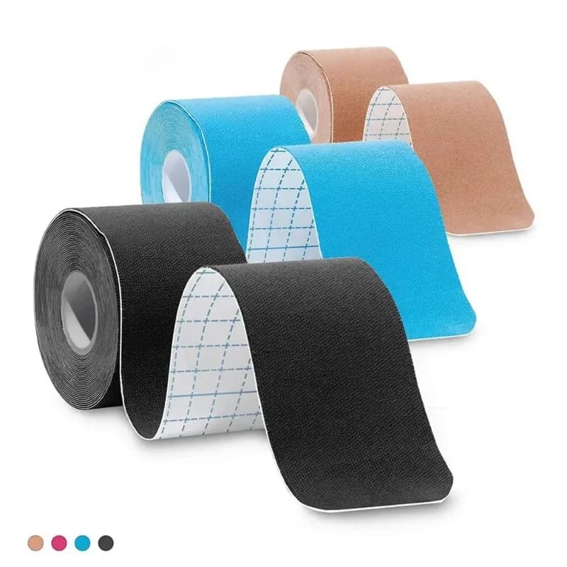 Vale la pena 5 cm * 5 m Nastro kinesiologico Recupero atletico Nastro elastico Sollievo dal dolore muscolare Ginocchiere Protezione sportiva fitness