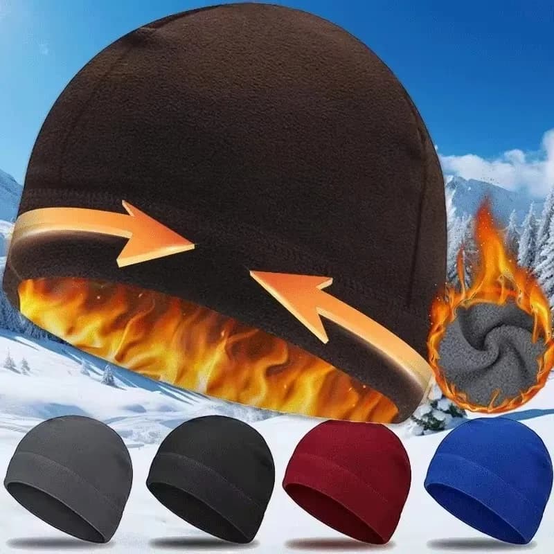 1/2 Pz Nuovo Unisex Antivento Polare In Pile Caldo Beanie Cappello Berretto Maschio di Inverno Sci Ciclismo Cappello Per Le Donnekullies Cappelli Hip Hop