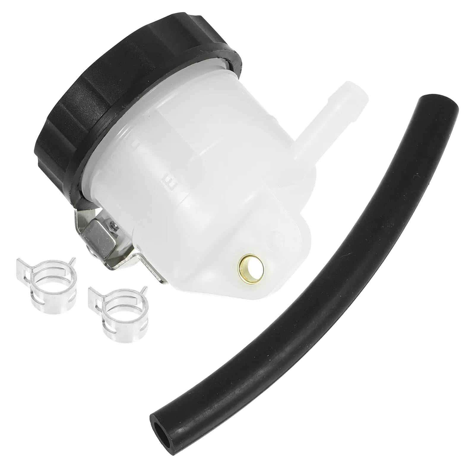 Serbatoio Olio Freno Anteriore Moto in Plastica e Gomma Lavorato con Precisione per Moto da Corsa - Pompa Freno