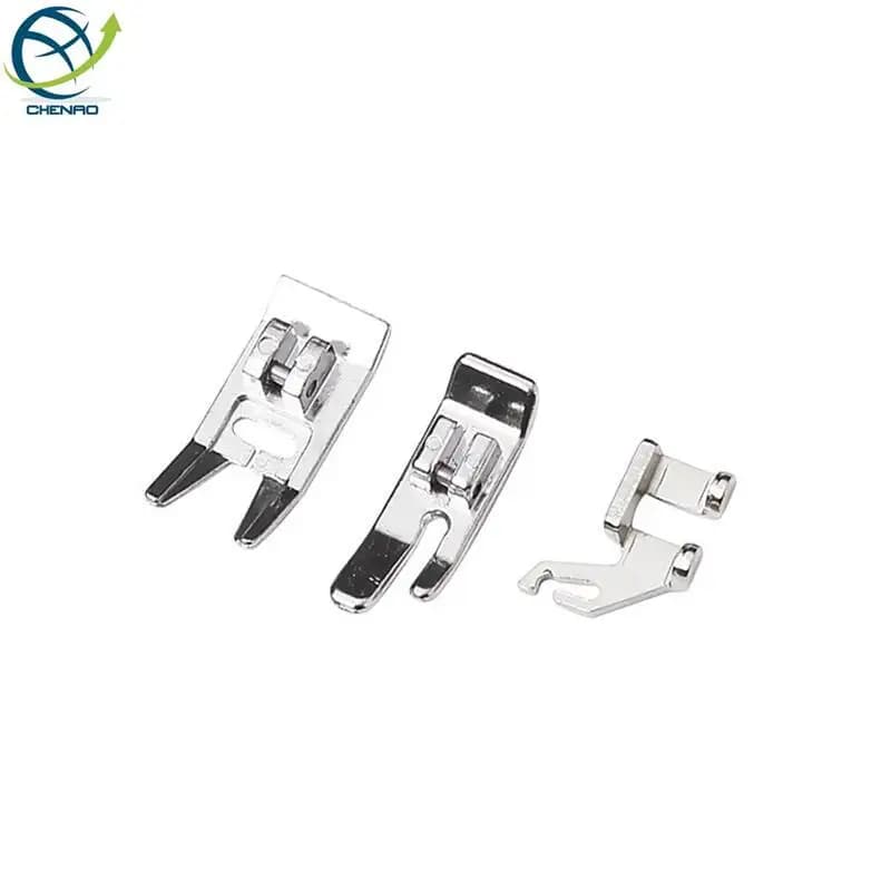 3 pz/lotto Kit piedino a scatto con gambo basso piedino a Zig Zag piedi a punto dritto e gambo a scatto per accessori per cucire SNGER