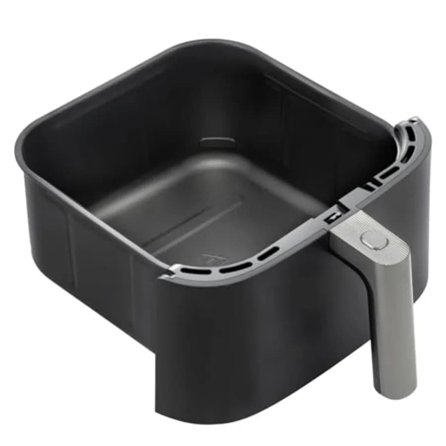 Cestello originale per friggitrice ad aria Turboblaze da 6Qt, accessori di ricambio per friggitrice ad aria CAF-DC601-KUS, ceramica, antiaderente, lavabile in lavastoviglie
