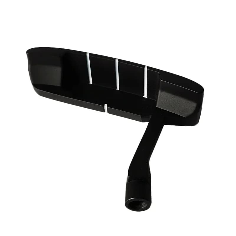 1 pezzo in lega di zinco pratica di golf putter testa principiante bambini singleside golf club cuneo allenamento pratica golf putter accessori