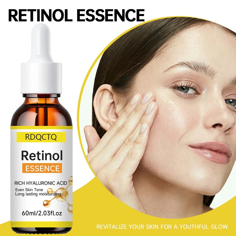 Serum to retinol with hyaluronic acid: uniform skin tone and lasting hydration for daily skin care
