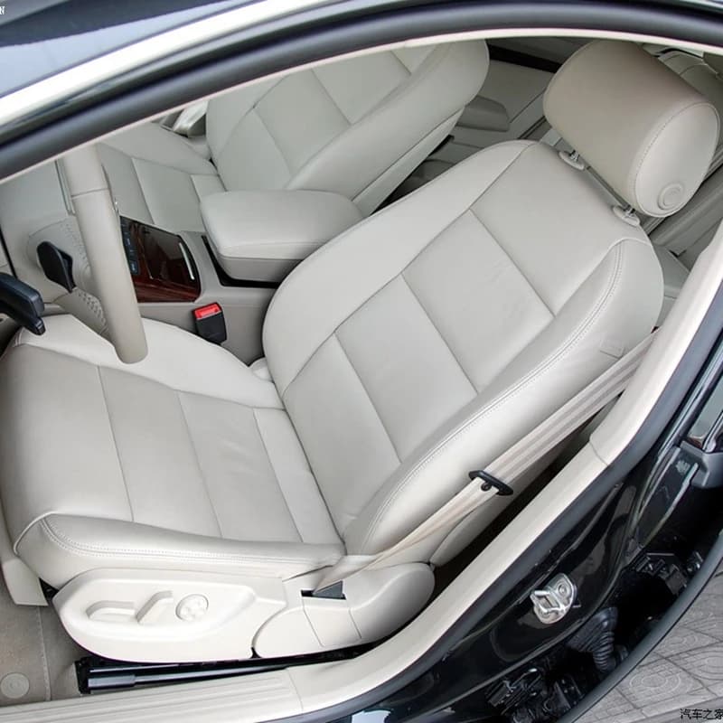For Audi A6 4F C6 2004 2005 2006 2007 2008 2009 2010 2011 PU Leather Custom Car Seat Covers Set Interior Protector Accessories
