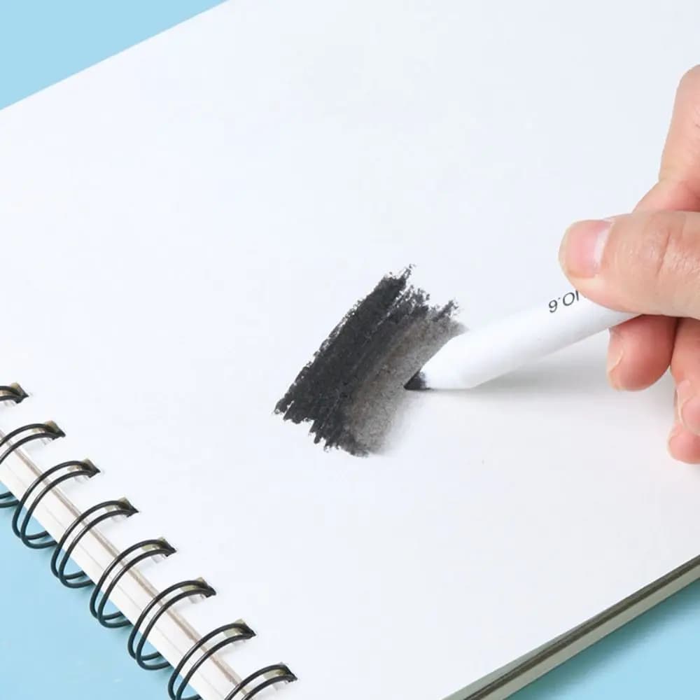 7 pezzi/set ceppi di miscelazione professionali pittura su carta frullatori d'arte bianca matita di carta vetrata forniture d'arte durevoli