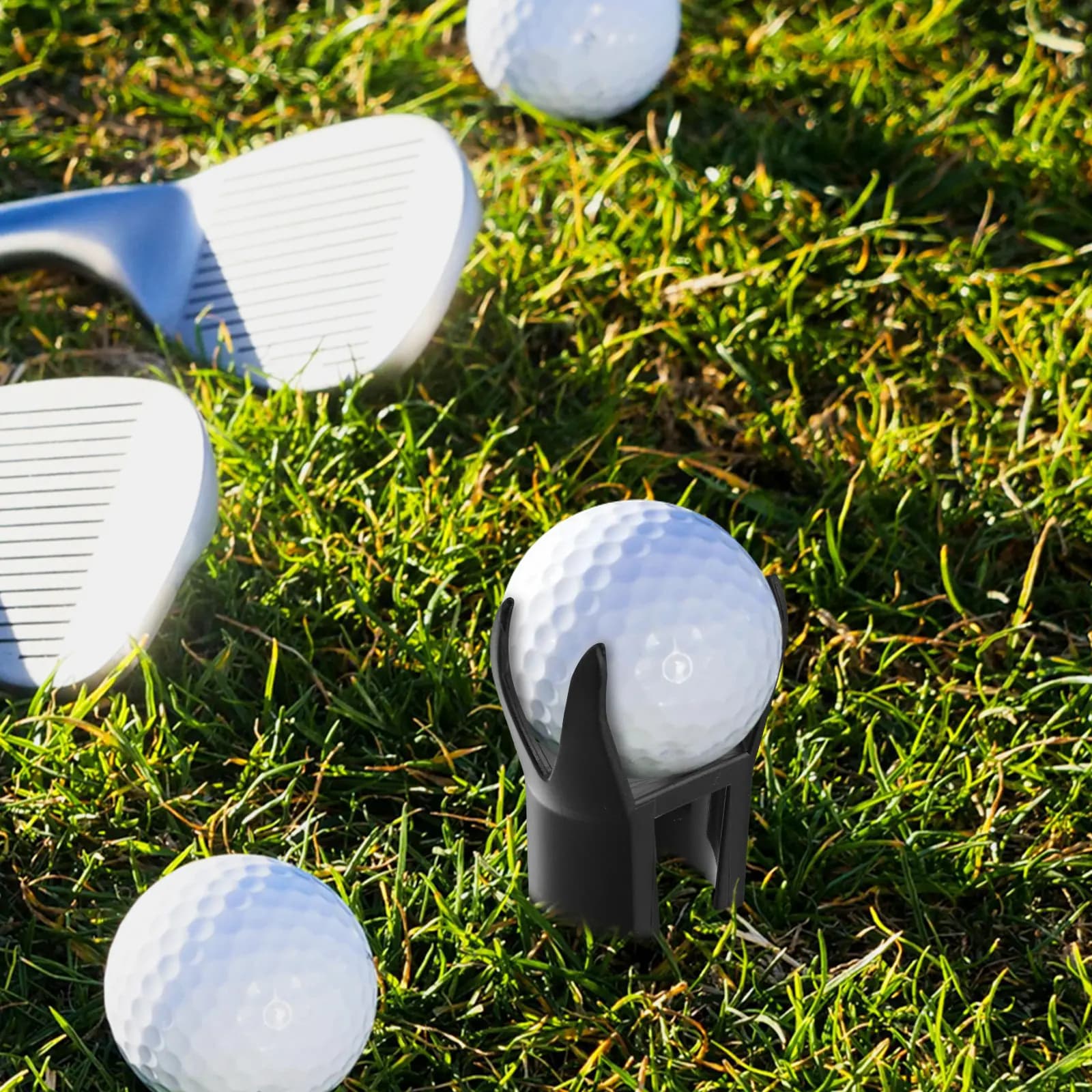 2 Pezzi Clip per Palline da Golf in Plastica, Strumento Multifunzionale per il Recupero delle Palline, Accessorio per Mazze da Golf, Attrezzatura per la Pratica