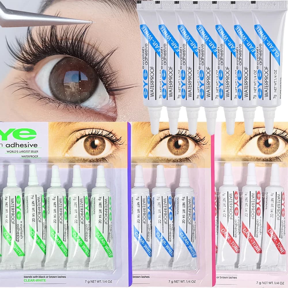 7g Mini Quick Drying Eyelash Collar Faux Eyelash Extension Long Life Waterproof Beauty Sticker Makeup Tools Eyelash Collar