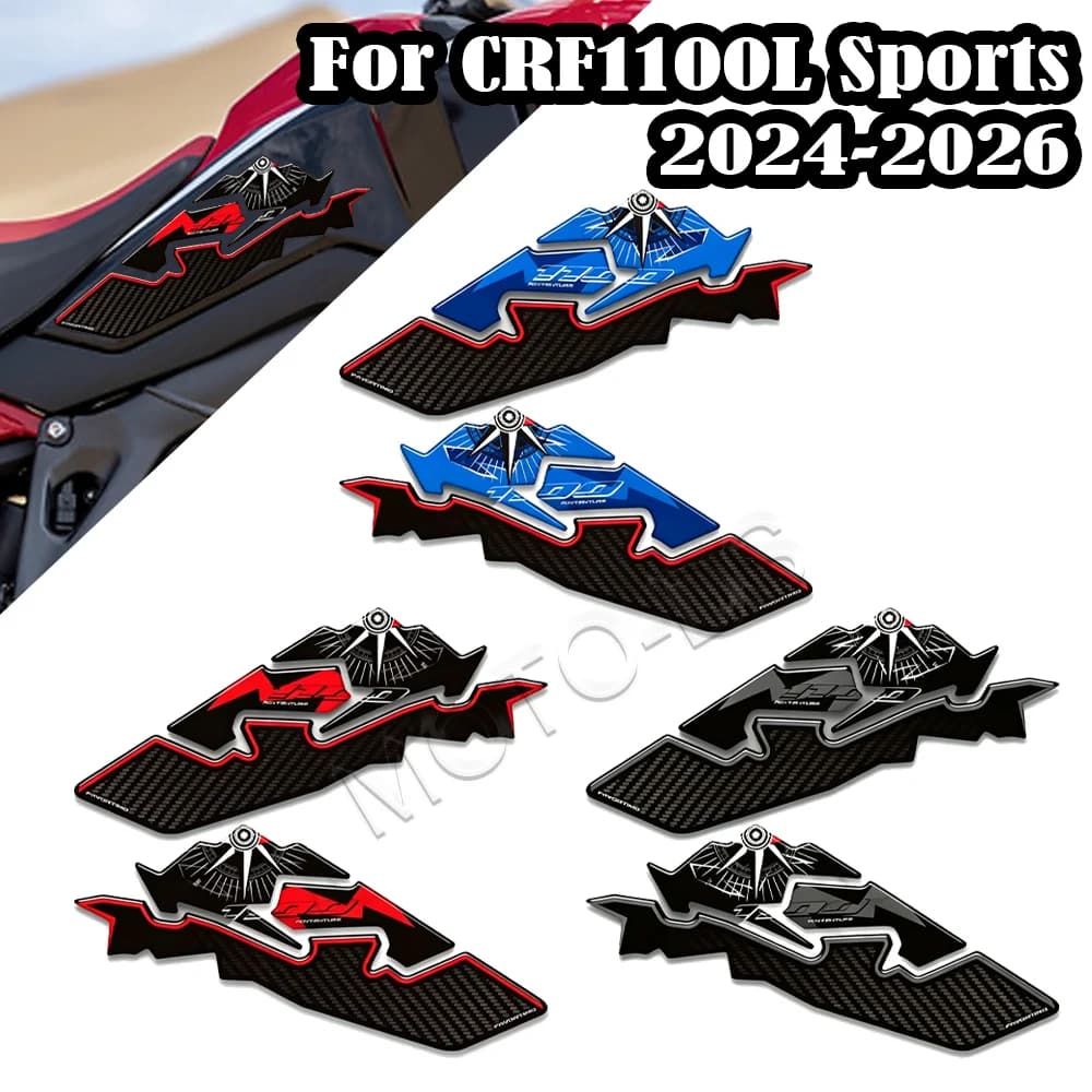 Adesivi e Decalcomanie per Serbatoio, Tappo Serbatoio, Carena e Parafango Moto 2024 2025 2026 per Africa Twin CRF 1100L 1000 L CRF1100L CRF1100