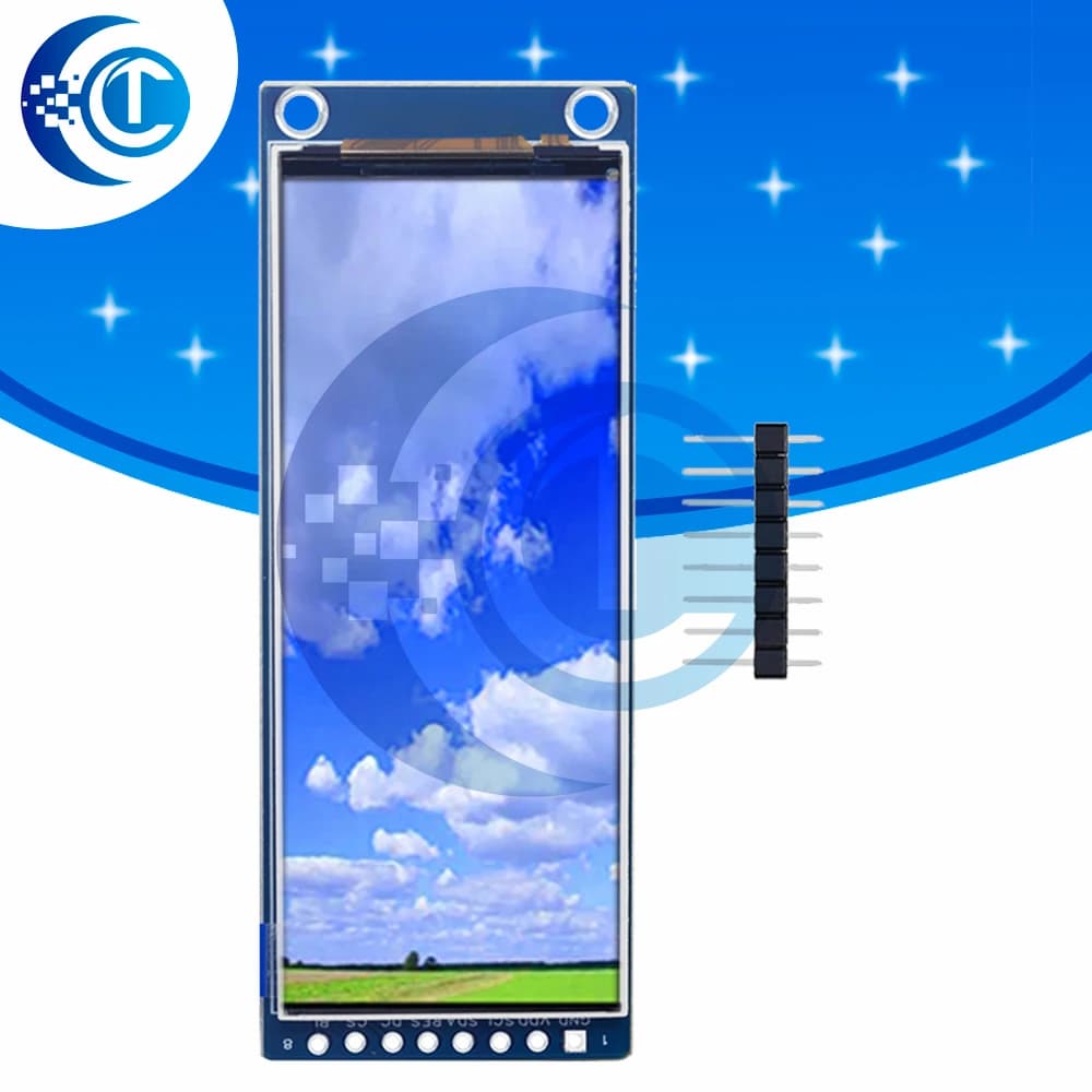 2.79 Inch NV3007 TFT LCD Display Module 142×428 Resolution 8 Pin SPI Full Color Screen Panel for arduino