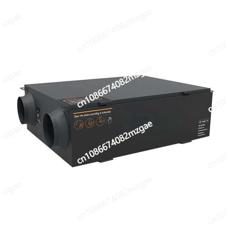 Sistema di recupero alloggiamento WiFi 250m 3/h Sistema di recupero aria fresca per sistema purificatore d'aria centrale di ventilazione