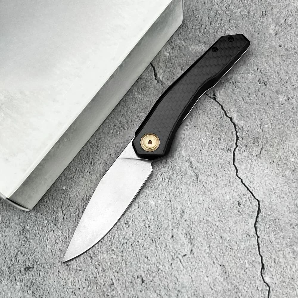 Coltello Tascabile Pieghevole - Strumento Leggero per Arrampicata, Pesca, Campeggio, BBQ con Clip da Cintura, Multifunzione per Avventure nella Giungla e Soccorso