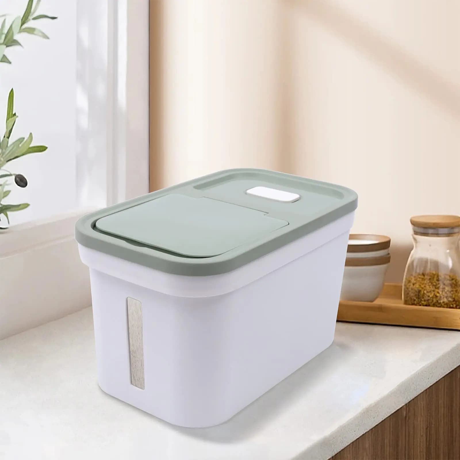 Hermetic container for the conservation of Chieacho cereals, storage containers, birtight containers for the preservation of sugar and flour from 20 pounds with R