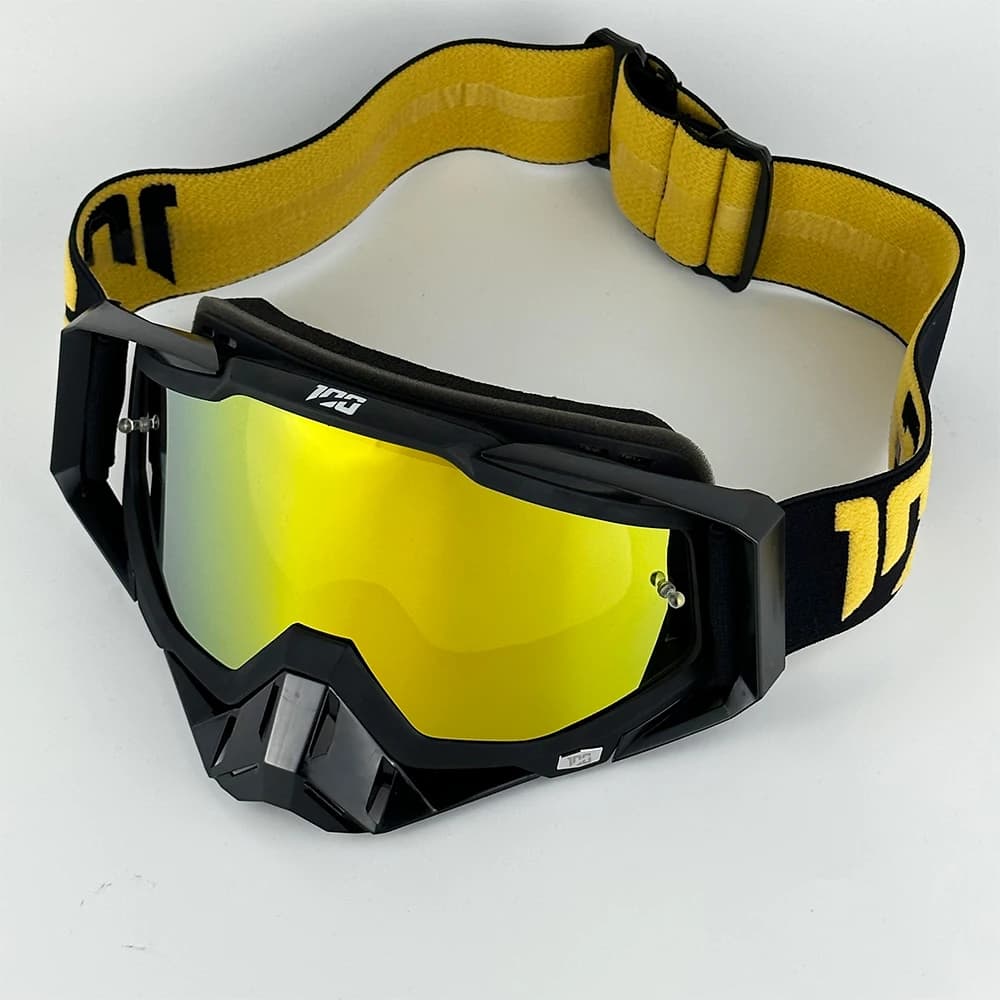 Occhiali da motocross Uomo Donna Dirt Bike Occhiali da moto Antivento MX Occhiali da sole da ciclismo Occhiali da sci Attrezzatura da allenamento per moto