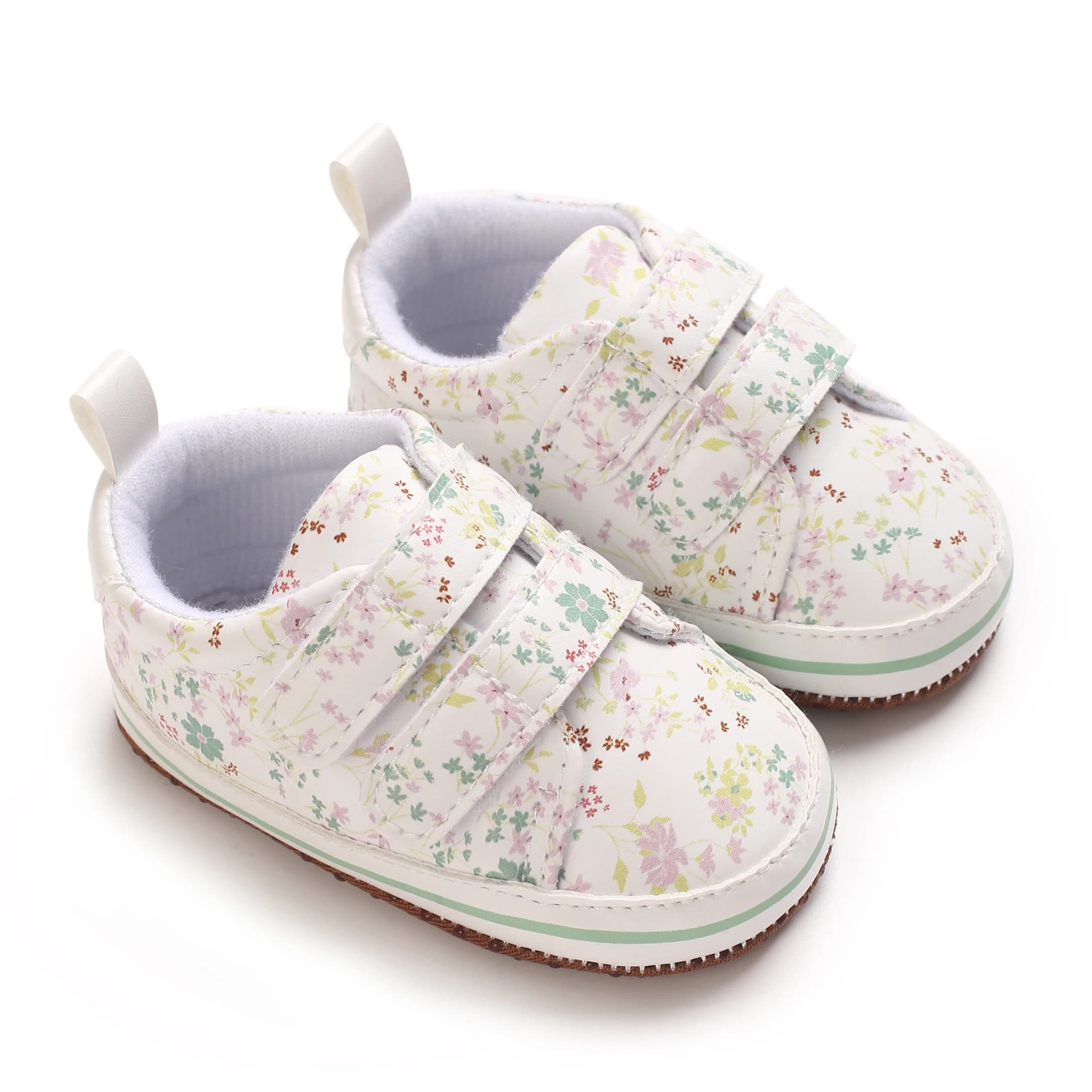Scarpe da ginnastica per bambina da 0 a 1 anno, primavera e autunno, con stampa, suola morbida, antiscivolo, per i primi passi.