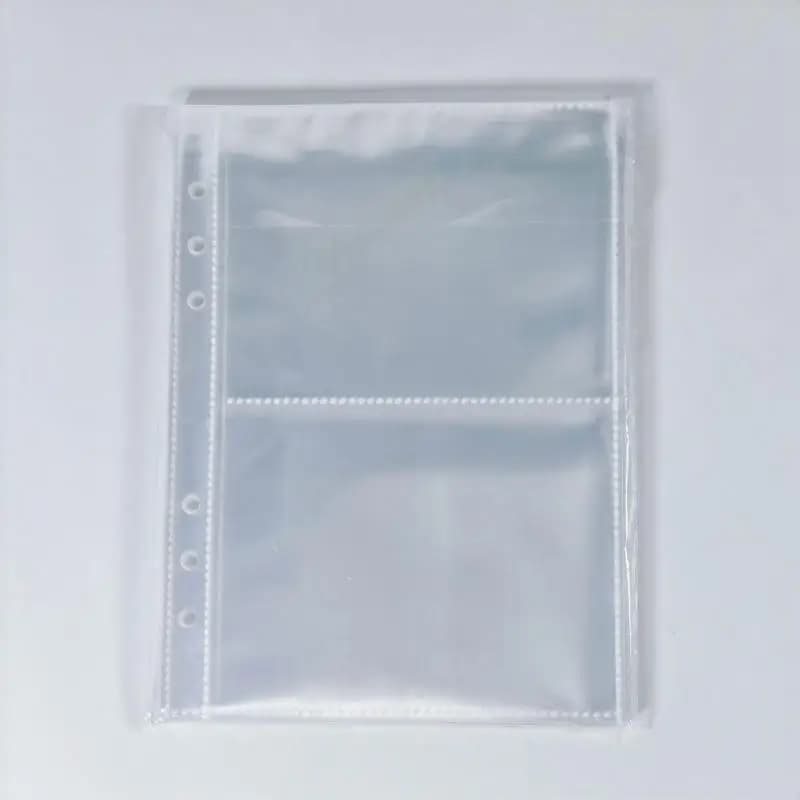 Raccoglitore per Carte Fotografiche, Borsa Organizzatrice per Cartoline, Cartelle Trasparenti in PVC A5, Borsa per Fogli Sciolti, Borsa per Documenti e Quaderni