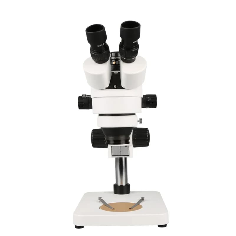 2025Kaisi 37045 Microscopio trinoculare per riparazione hardware di fabbrica industriale per computer portatile PBC Doppio braccio