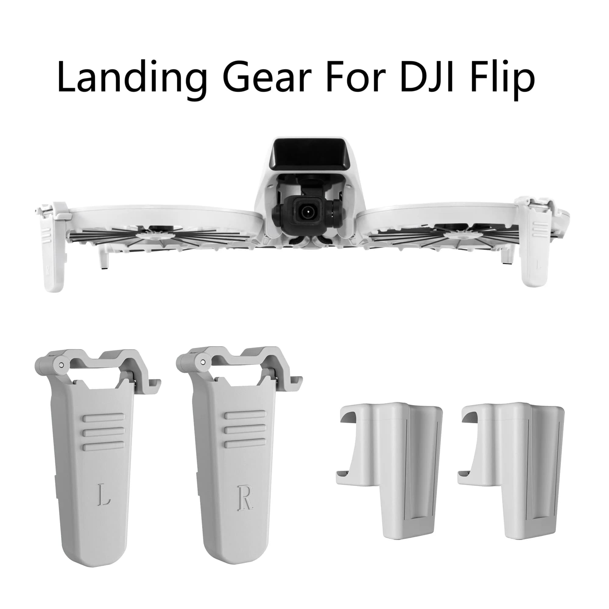 Landing Gear for DJI FLIP, Dedicated Split-type Height-increasing Leg Stand Drone accessory