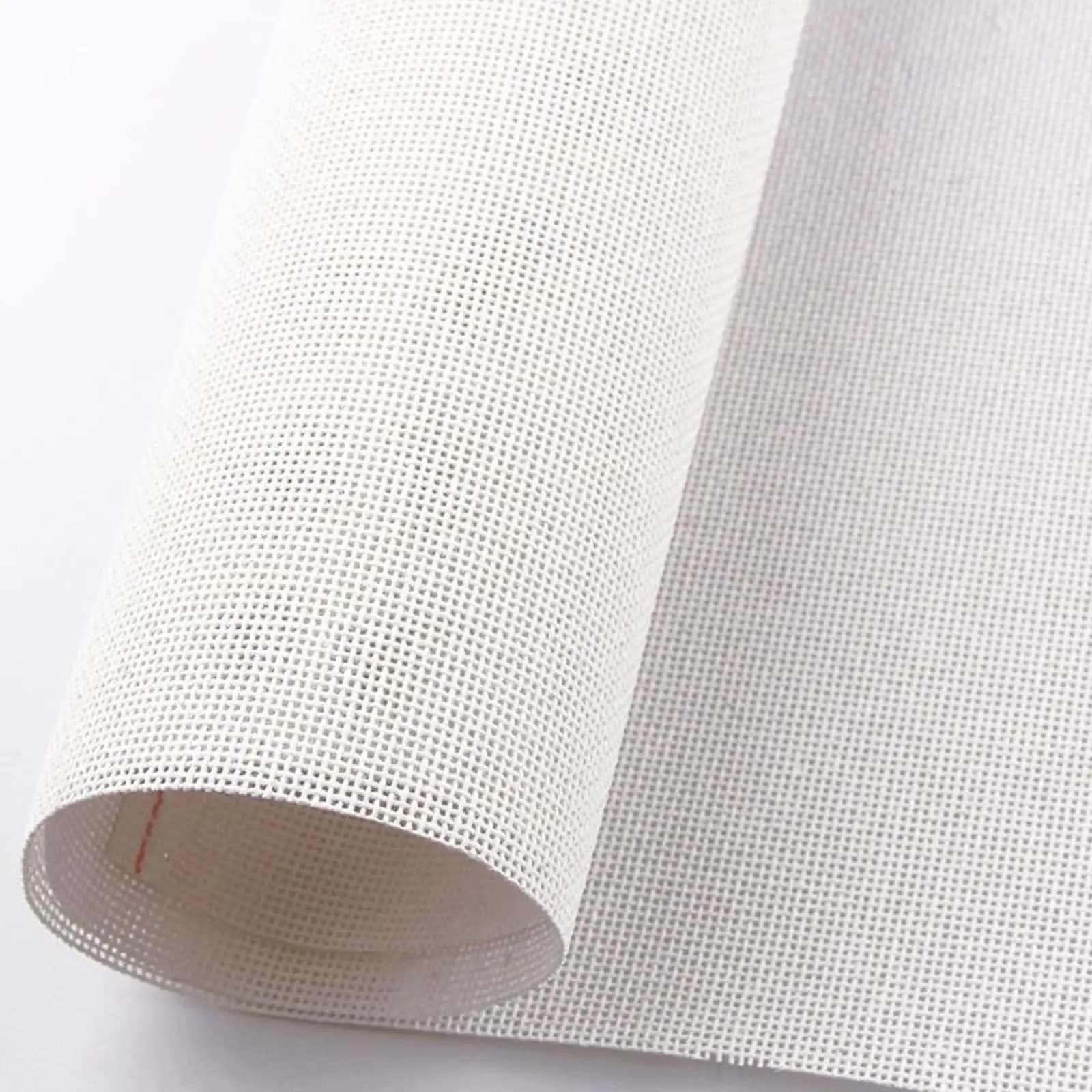 Cross Stitch Fabric Needle Point Canvas 14ct Crafts Arts for Cross Stitch for Tapestry Pillowcase DIY Needlework Aida Fabric