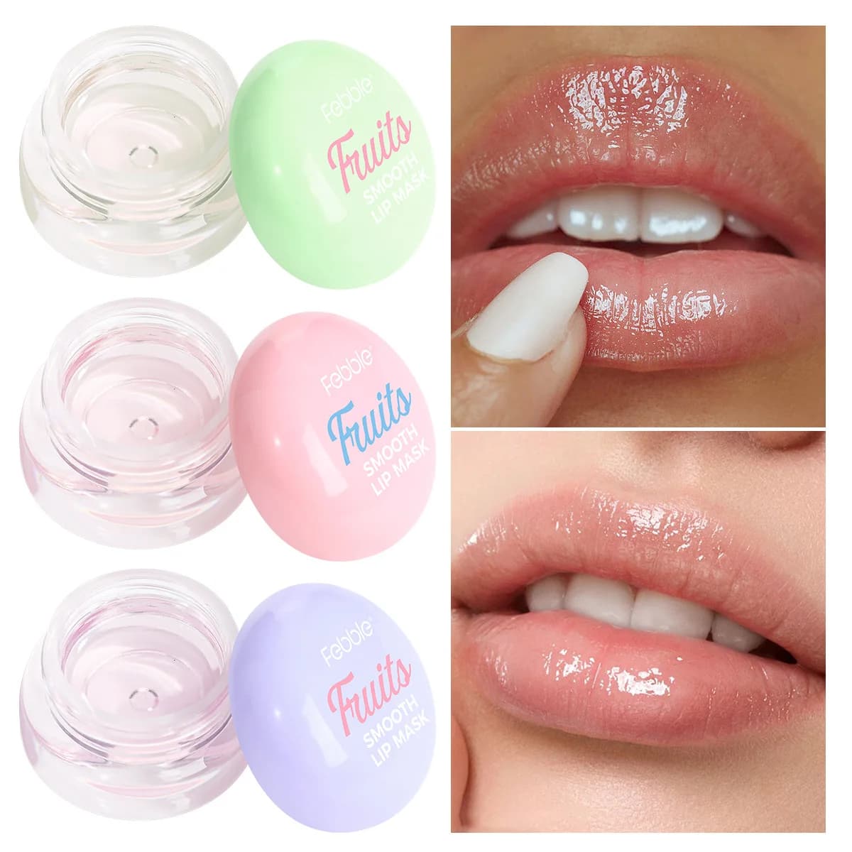 The lip mask removes dead skin moisturizes and hydrates the lip lines and care of the lip area Skin care